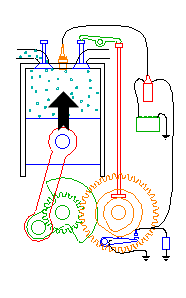 Otto compression stroke